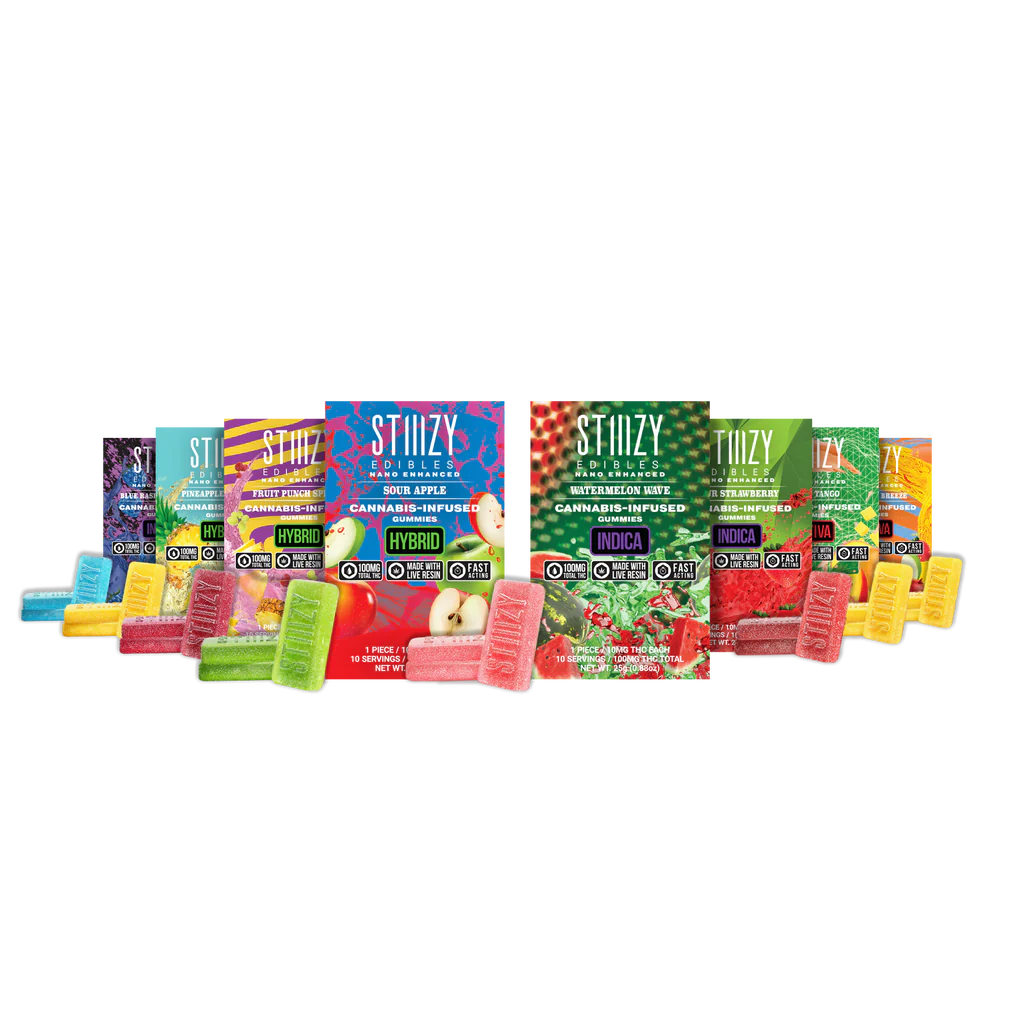 Stiiizy Live Resin Gummies 100mg (SALE 3 FOR $80)