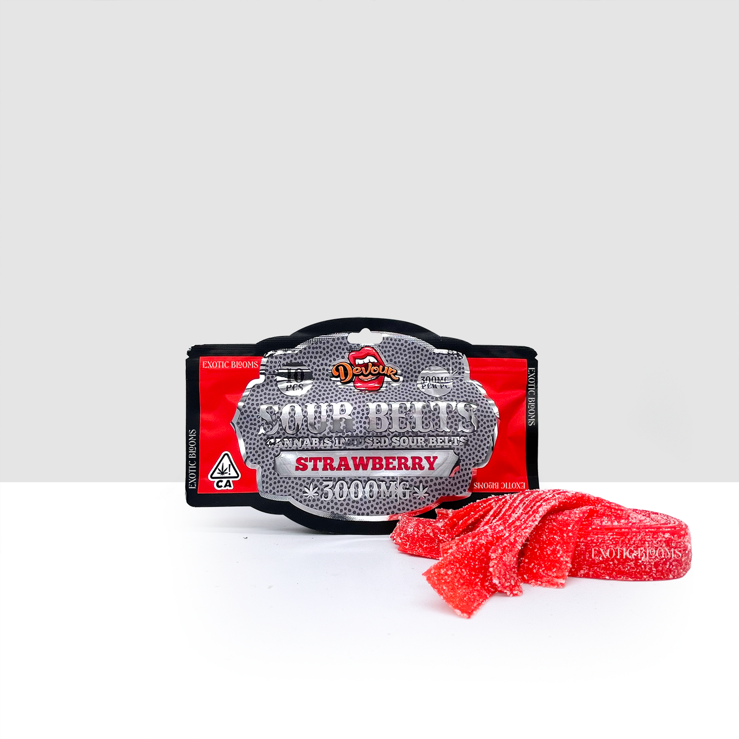 Devour Sour Belts 3000mg