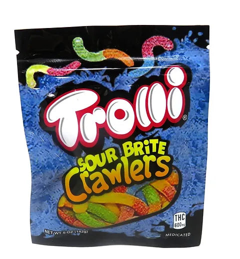 TROLLI SOUR CRAWLERS 600MG