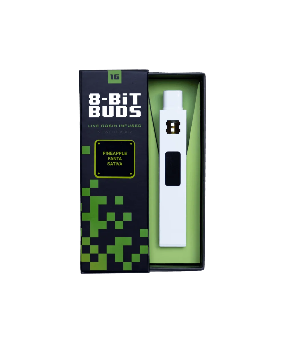 8-Bit Buds Rosin Infused Disposable 1G