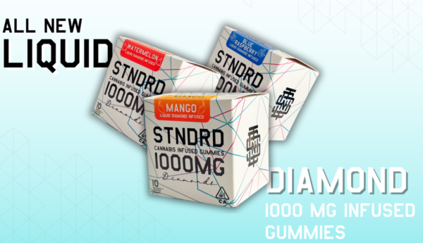 Stndrd Liquid Diamond 1000mg Gummy Box